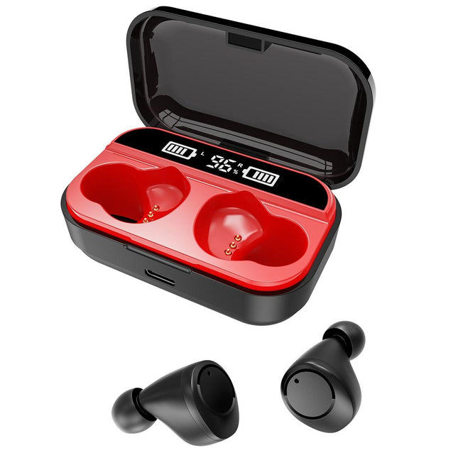 Wireless Stereo Headset With Charging Case And Digital Display - X5 Tws Bluetooth V5.0