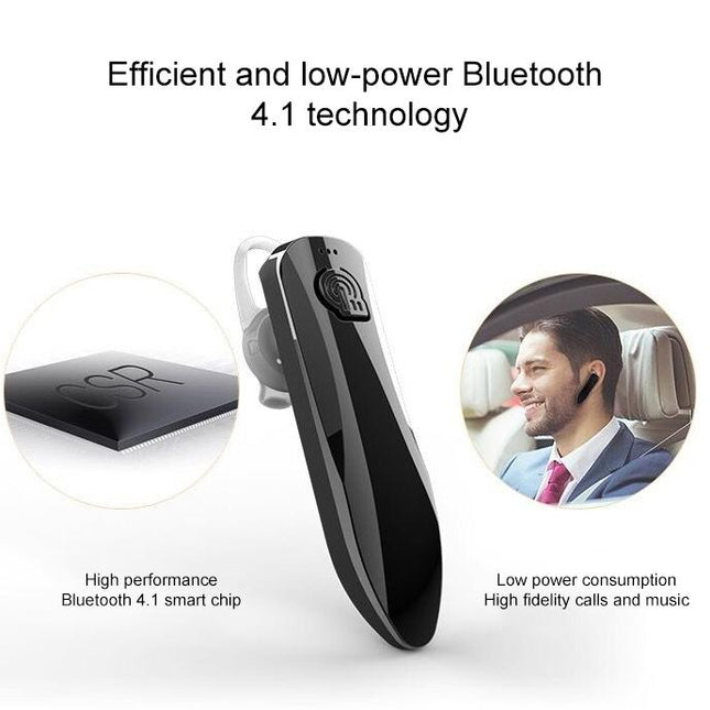 Mini Wireless Sport Bluetooth Headset - Universal Gold