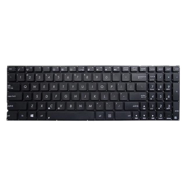 Asus X555 Laptop Keyboard - Us Layout Black