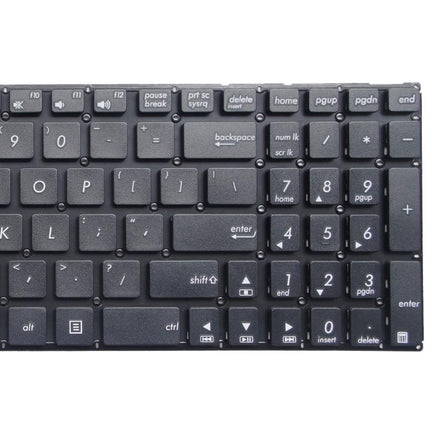 Asus X555 Laptop Keyboard - Us Layout Black