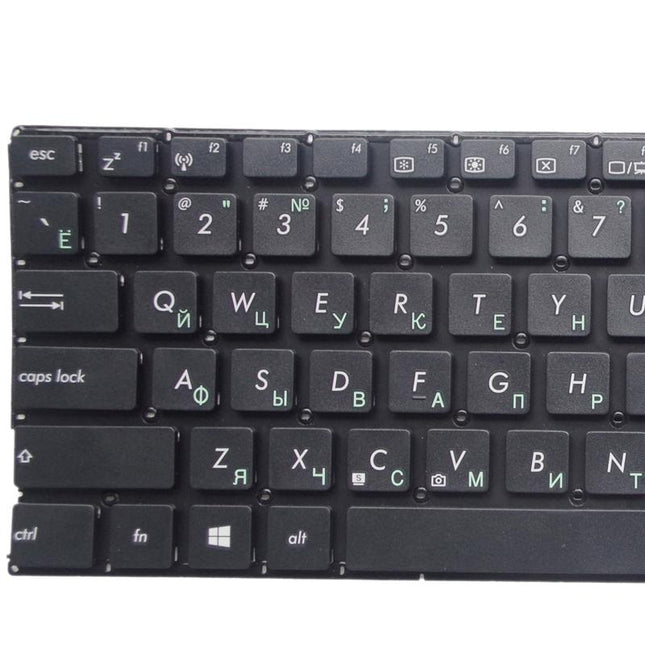 Black Ru Keyboard For Asus X555 Series