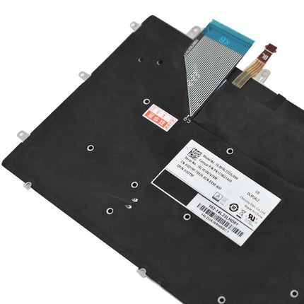 Backlit Us Keyboard For Dell Xps 15 9550 / 9560 - Black