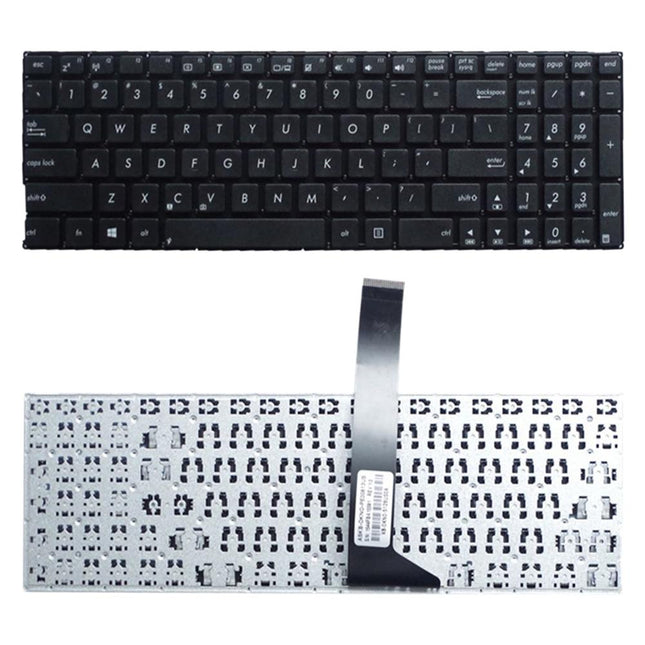Black Us Keyboard For Asus X550 Series