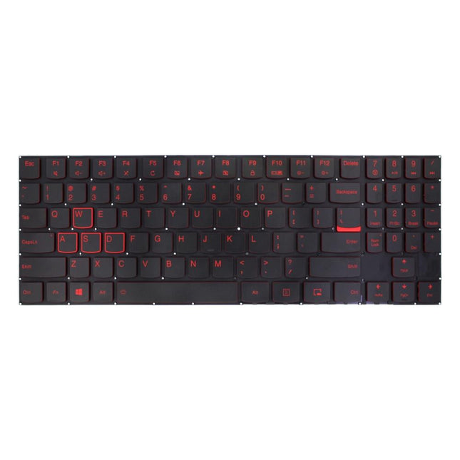Backlit Us Keyboard For Lenovo Legion Y520 / Y720 / R720 - Black