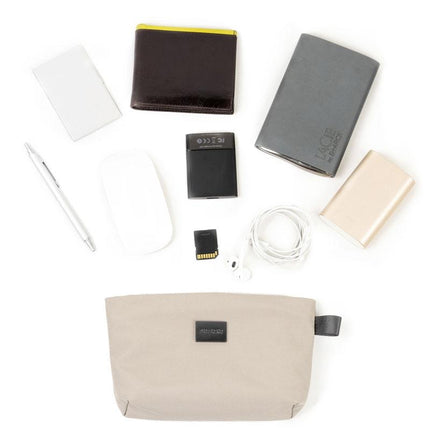 Waterproof Polyester Storage Bag - 22X12X5Cm Beige For E100 Series Accessories