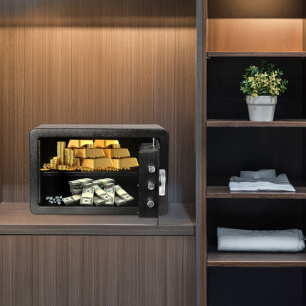 8.1L Digital Security Safe Box Password Key Lock Cash