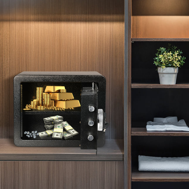 23.3L Digital Security Safe Box Fingerprint Key Lock