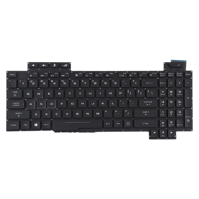 Backlit Us Keyboard For Asus Rog Strix Gl503 / 703 Series