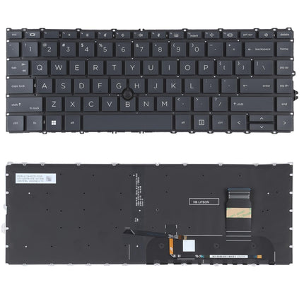 Hp Elitebook Keyboard With Backlight And Pointing Stick - Us Version