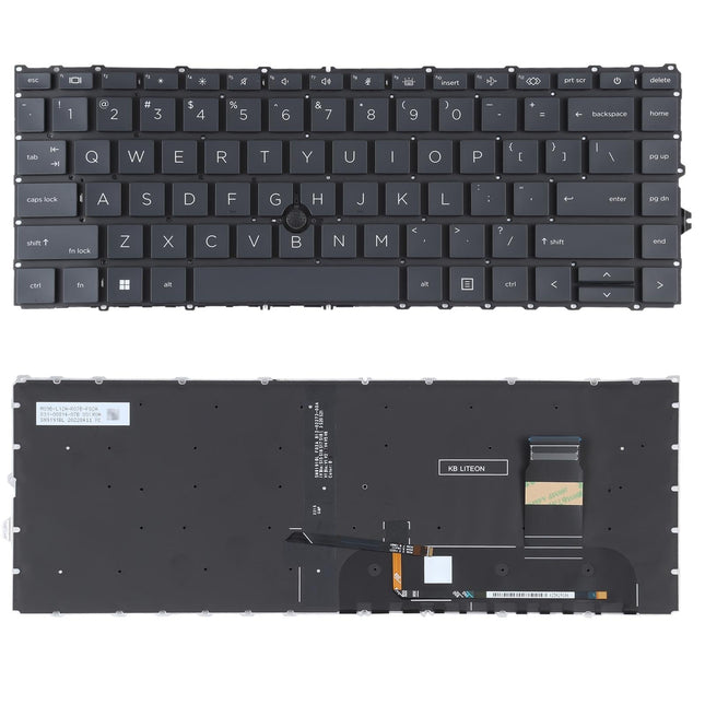 Hp Elitebook Keyboard With Backlight And Pointing Stick - Us Version