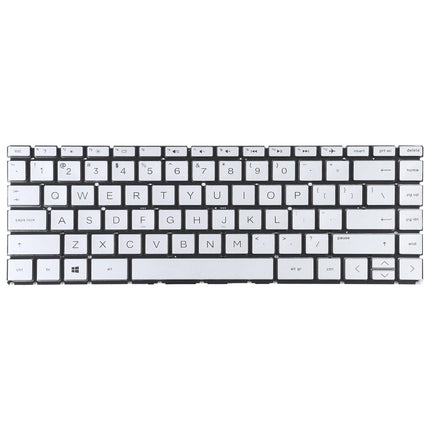Silver Us Keyboard For Hp Pavilion X360 14-Inch