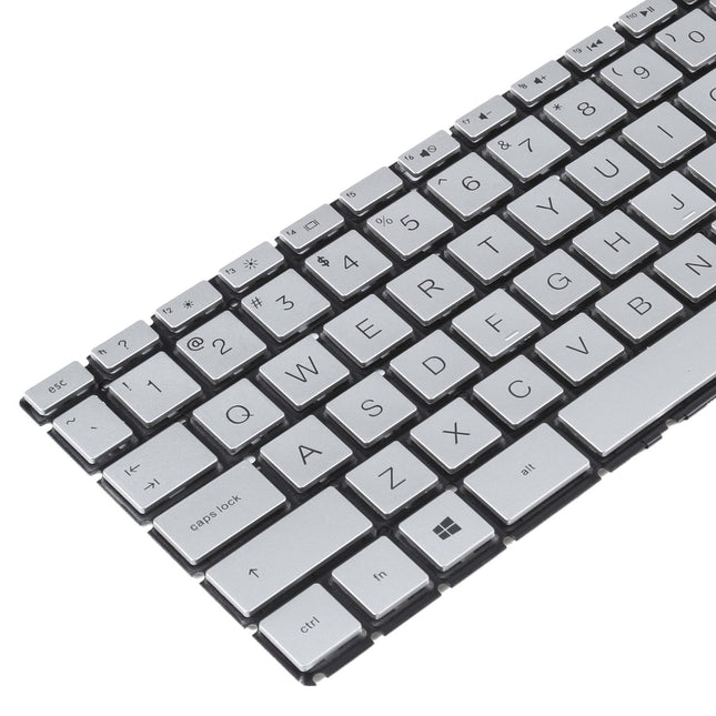 Silver Us Keyboard For Hp Pavilion X360 14-Inch
