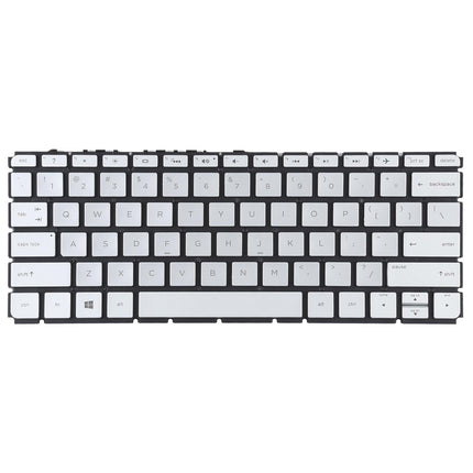 Silver Backlit Keyboard For Hp Envy 13-D Us Version