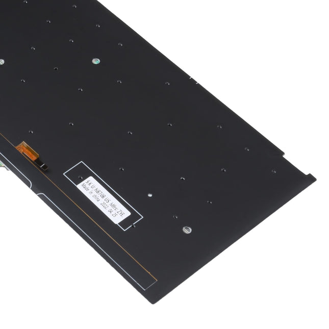 Us Keyboard With Backlight For Asus Vivobook X512 - Silver