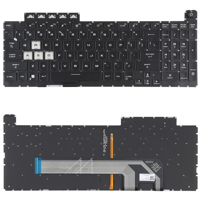 Us Version Backlit Keyboard For Asus Tuf Gaming F15 Fx506 / Fa506