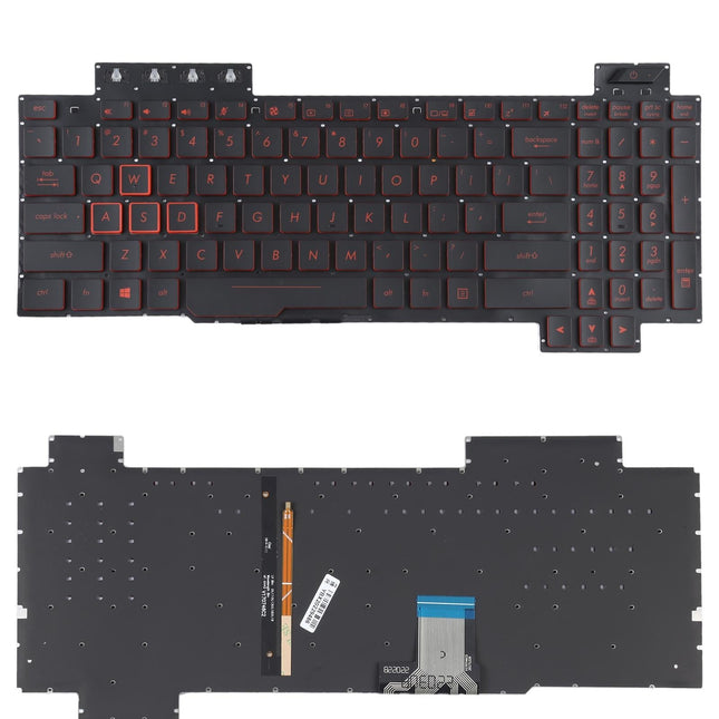 Backlit Us Keyboard For Asus Fx80 Fx505 Fz80G Zx80G
