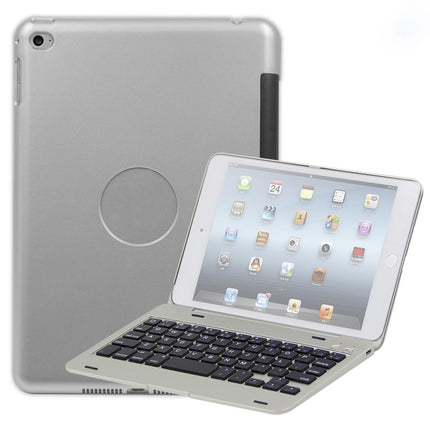 Bluetooth Keyboard Tablet Case For Ipad Mini 5 / 4 - Silver