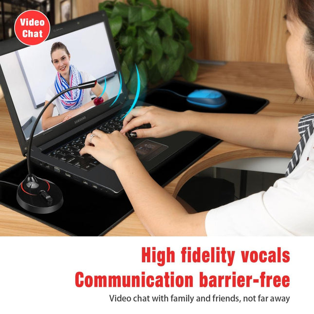 Flexible Usb Computer Microphone - 360 Degree Bendable - 2.2M