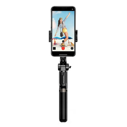 Foldable 3-In-1 Gimbal Stabilizer With Bluetooth Remote And Tripod For Smartphones