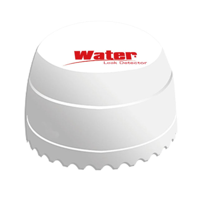 Water Leak Detector With Dual Sensors - White
