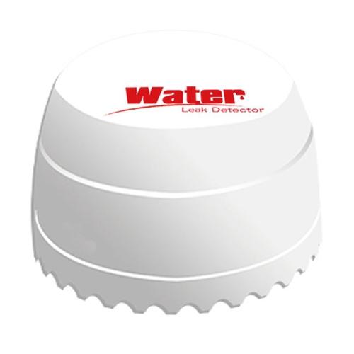 Water Leak Detector With Dual Sensors - White