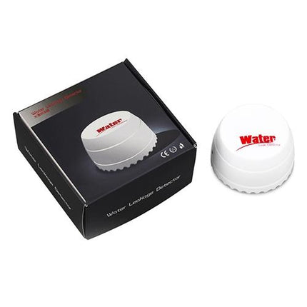 Water Leak Detector With Dual Sensors - White
