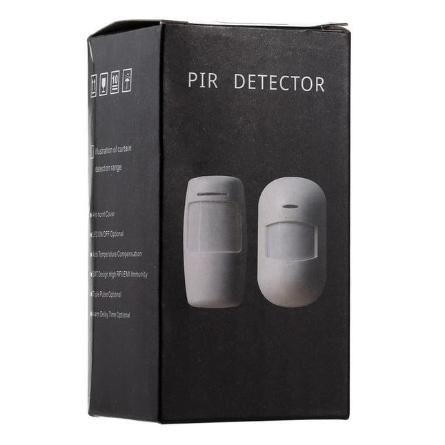 Wireless Wide Angle Pir Detector - 433Mhz White