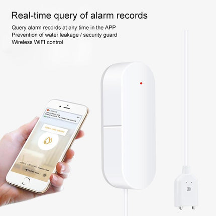 Smart Wifi Water Leak Detector - Household Sensor