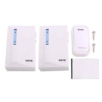 120M Range Smart Wireless Doorbell With Dual Receiver