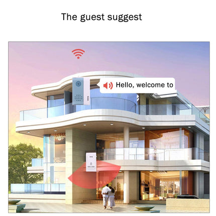 Smart Wireless Doorbell With Dual Receiver - 120M Range