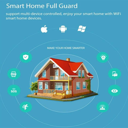 Wireless Wifi Motion Sensor For Android / Ios - Ultra-Bright Red Led