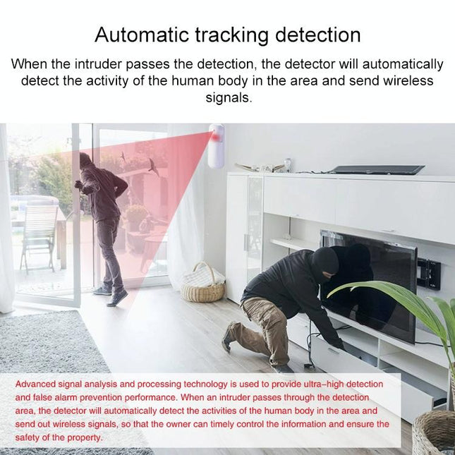 Smart Wireless Motion Sensor For Home Security