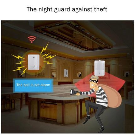 Wireless Electro Guard Watch Remote Detective System Kit - Upgraded Version