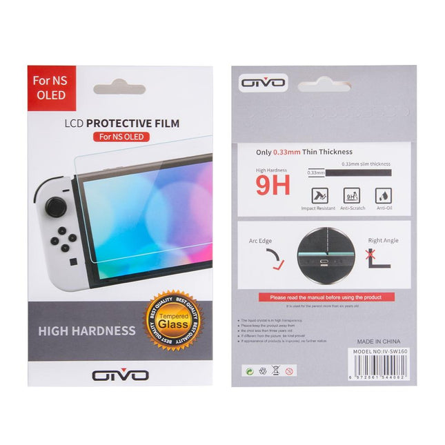 Nintendo Switch Oled 0.33Mm Tempered Glass Screen Protector