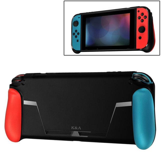 Nintendo Switch Tpu Grip With Game Card Slot - Anti Shock