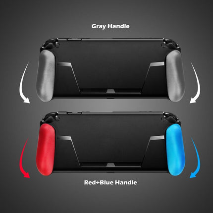 Nintendo Switch Tpu Grip With Game Card Slot - Anti Shock