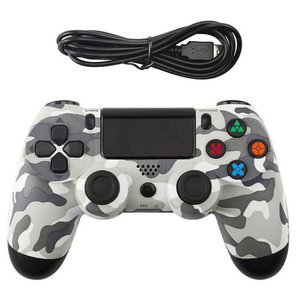 Snowflake Camo Wired Gamepad For Ps4 - Button Controller