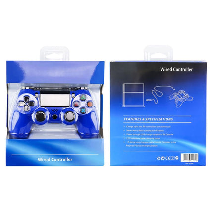 Snowflake Camo Wired Gamepad For Ps4 - Button Controller