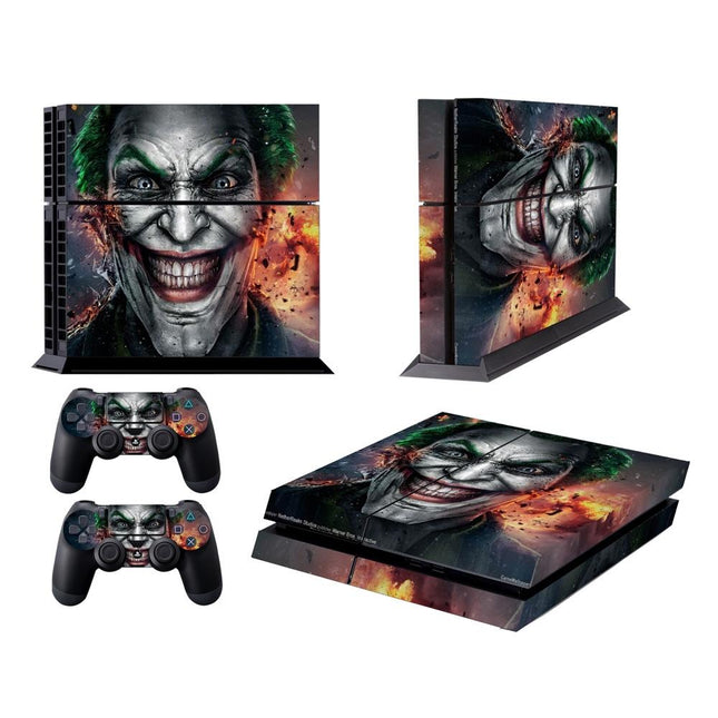Sony Ps4 Protective Film Sticker - Clown Bucky Pattern