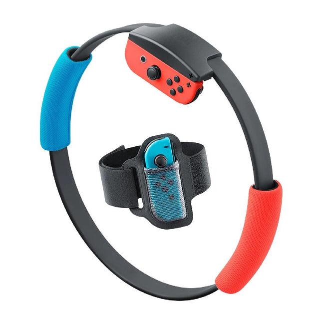 Switch Joy Con Grip With Straps And Cover - Adjustable