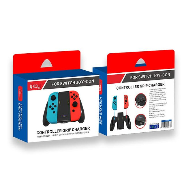 Joy Con Controller Grip With Charger - Compact And Convenient