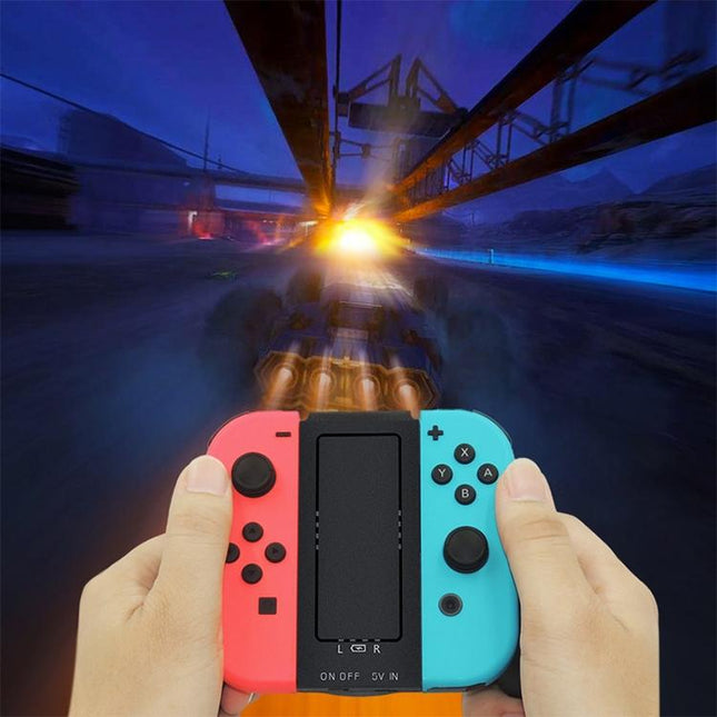 Joy Con Controller Grip With Charger - Compact And Convenient