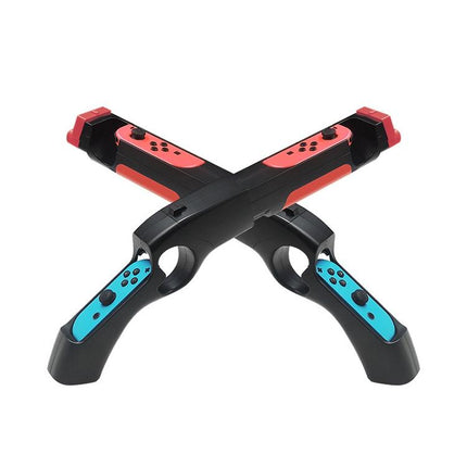 Joy Con Shooting Gun Handle For Nintendo Switch - Compact And Versatile