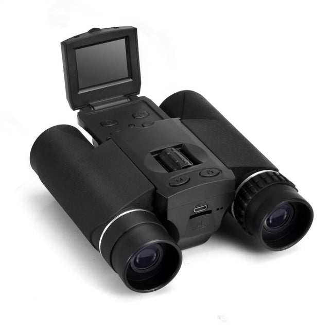10X Lcd Binoculars With Neck Strap And 25Mm Objective Lens