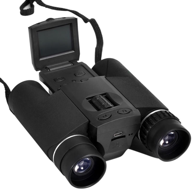 10X 25 Digital Camera Binoculars With Long-Focus Vidicon Usb 2.0 & 32Gb Memory Card Support
