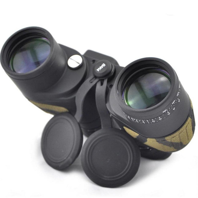 Waterproof Nitrogen Rangefinder Binoculars With Compass - 7X50 Hd Power