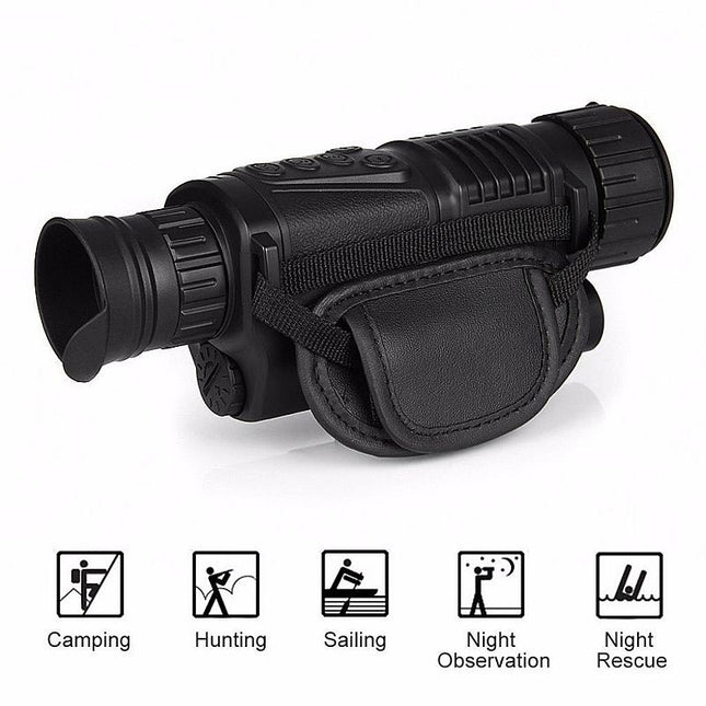Usb Charging Infrared Monocular Telescope - Professional Night Vision