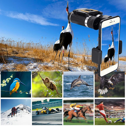 Outdoor Night Vision Telescope With Holder - 200X22