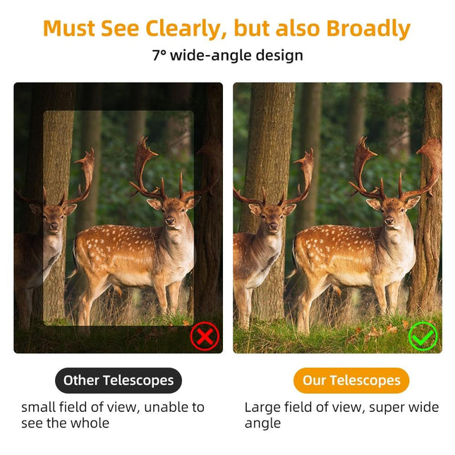 Professional Outdoor Binoculars - 40X22 Hd