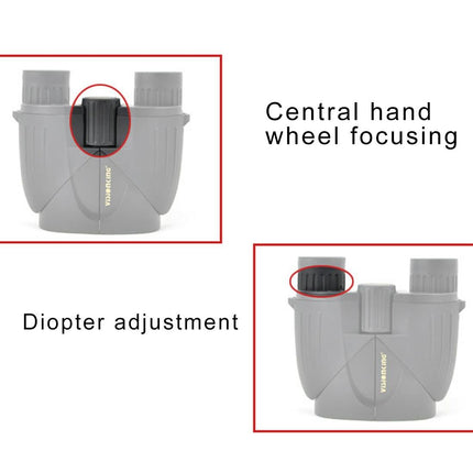 Portable Mini Binoculars For Camping Hunting And Traveling - 10X25